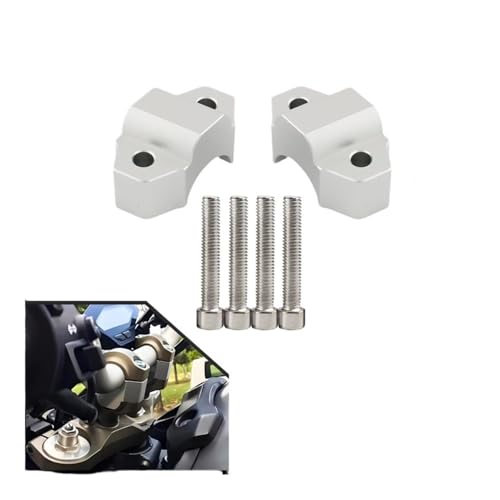 Adaptador extensor de abrazadera para manillar arrastre motocicleta XSR900 2