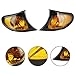 Left+Right Corner Lights Turn Signal Lamps for BMW 3 Series E46 325i 325xi 2002 2003 2004 2005 Yellow Lens