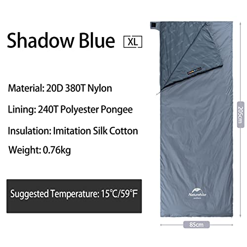 image for Naturehike Lightweight Sleeping Bag, Ultralight, Waterproof, Comfortab