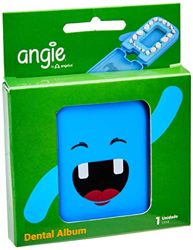 Angie Porta Dentinhos Azul Azul Tamanho Único