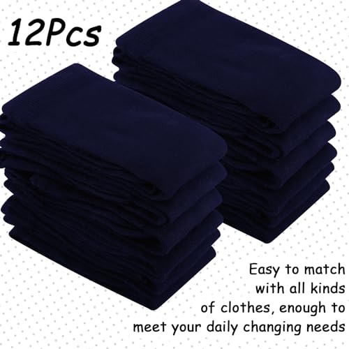 Janmercy 12 Pairs Knee High Socks for Girls School Uniform Breathable Seamless Long Tube Socks for Uniform Dresses2