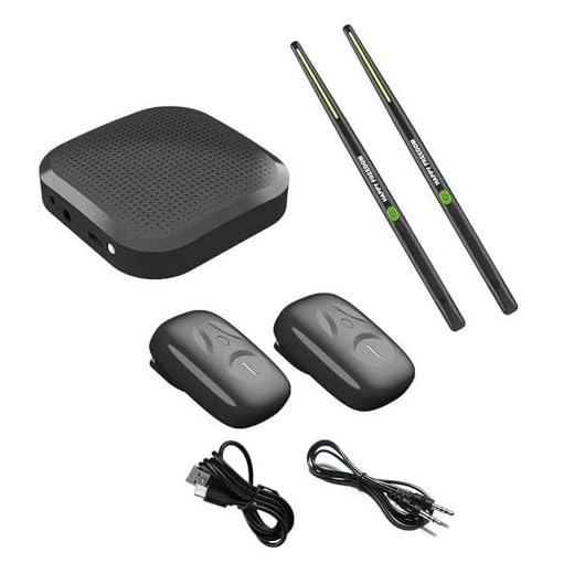 Juego de batería de aire virtual con baquetas y pedales Bluetooth RGB – Kit de batería recargable portátil con detección de movimiento electrónico, divertido instrumento de práctica regalo para niños