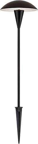 Miniatura 7 de John Timberland Grant - Juego de 2 luces LED de seta de 18 pulgadas de alto, color negro