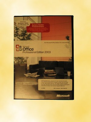Microsoft Office Professional 2003 + SP1 CD W32 1PK NON OSB