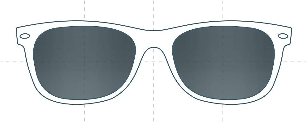 Sunglass Fix Replacement Sunglass Lenses Compatible for Ray-Ban RB5154-M Clubmaster 51mm (Non-Polarized SFx Edge Black Hardcoated Pair)