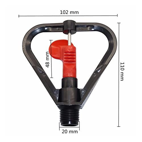 Buse d'irrigation agricole 1/2" rotative à impact de haute précision