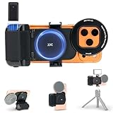 67mm Magnetic Phone Lens Filter Mount with Phone Camera Grip Kit Accessories for iPhone 17 Air 16 15 Pro Max,Filter Adapter Set w Cold Shoe & 1/4'' Hole Pull-Out to Fit Pro Max Plus(No Filters Include