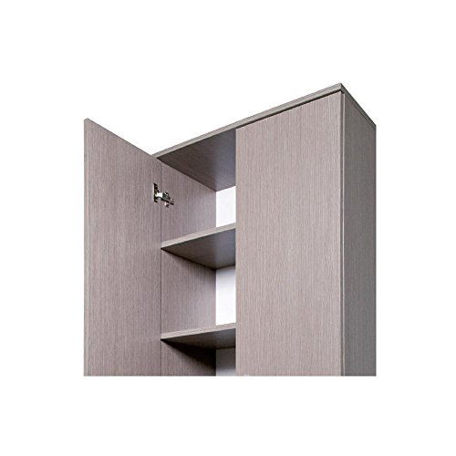 Armadio scarpiera in legno mobile due ante