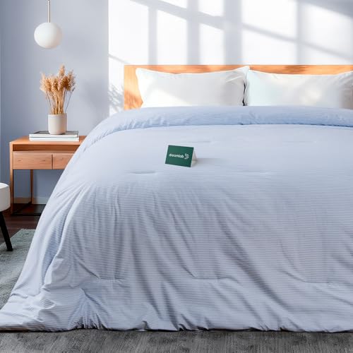 Recopilación de Edredones Coppel de esta semana. 43 Dreamlab Edredón Acolchado para Toda Estación. Relleno de Microfibras Recubiertas con Gel. Lavado a Máquina. Usar como Edredón o con Duvet. Hipoalergénico. (Rayas Azul...