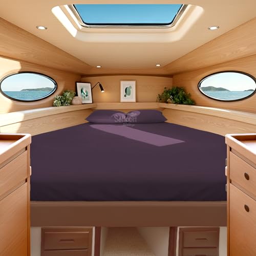 After Berth 4-Piece Egyptian Cotton Bed Sheet Set