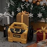 MaxMore Portable Tire Inflator/deflator Compatible with DeWalt 20V Battery (Tool Only),160 PSI High Pressure Cordless Air Compressor Pump, Digital Gauge, Auto Shut-Off, LED Light for Car, Bike, Balls - Image 9