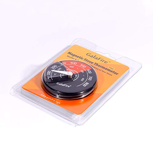 Galafire Magnetic Stove Thermometer Oven Temperature Meter For Wood Burning Stoves Gas Stoves Pellet Stove Stoves Avoid Stove Fan Damaged By Overheat #TOP2
