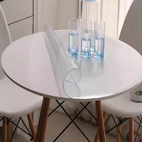 Couverture de bureau transparente antidérapante et imperméable en PVC