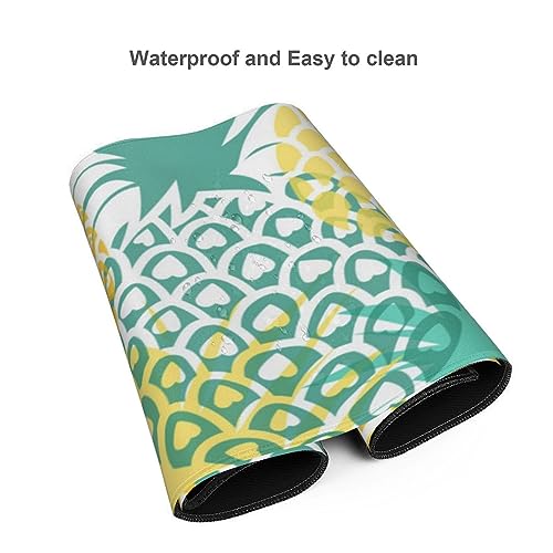 Tapis de souris de jeu antidérapant avec bords cousus durables - 4