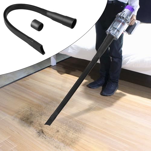 Długa elastyczna dysza szczelinowa do odkurzacza, 62 cm uniwersalna dysza szczelinowa do odkurzaczy z 35/32 mm złączem, płaska dysza przedłużająca akcesoria do odkurzaczy, dysza szczelinowa do