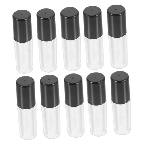FOYTOKI 10 piezas Tubos Vacíos Brillo Labios Tubos DIY Contenedores Cosméticos Portátiles para Maquillaje Labios