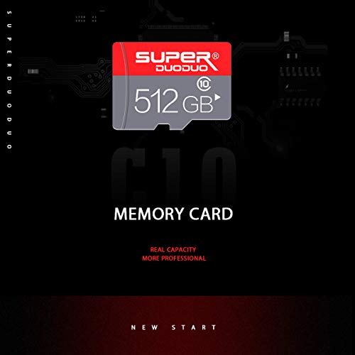 Micro Sd 512Gb Memory Card With Sd Card Adapter For Camera/Phone/Drone/Dash Cam/Gopro/Tablet/Pc/Computer Class 10 Tf Card 512Gb High Speed Micro Memory Sd Cards #TOP2