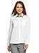 Produktbild oodji Ultra Damen Lässige Bluse aus Fließendem Stoff, Weiß, DE 42 / EU 44 / XL