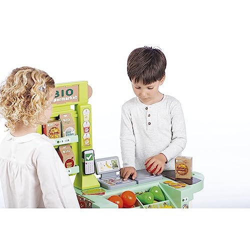 Supermercado de juguete Chicos con sonidos para aprender a comprar jugando en casa 3