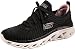 Produktbild Skechers Glide-Step Sport New Damen,Frauen Halbschuhe,Sportschuhe,Schnürschuhe,atmungsaktiv,Freizeitschuhe,Turnschuhe,Schwarz,40 EU