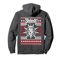 Get into the holiday spirit with a twist, courtesy of Slipknot's Christmas themed artwork on our unique clothing collection. This design is perfect for fans looking to celebrate the season in a way that's as distinctive and bold as Slipknot's music. ...
