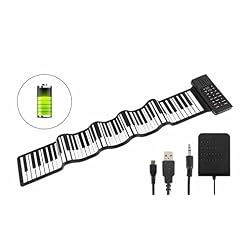 McGrey RA-88 Piano Enroulable 88 touches avec Batterie - Clavier enfant 128 sons et rythmes d'accompagnement, USB MIDI… – Image 7