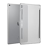 iPad Pro 9.7 Case, ESR Clear Hard Case [Perfect Match with Smart Keyboard] with Soft TPU Bumper [Corner Protection] Slim Fit Back Shell Cover for iPad Pro 9.7 inch (Clear)