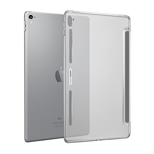 iPad Pro 9.7 Case, ESR Clear Hard Case [Perfect Match with Smart Keyboard] with Soft TPU Bumper [Corner Protection] Slim Fit Back Shell Cover Compatible for iPad Pro 9.7 inch (Clear)