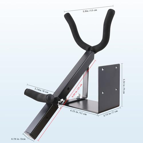 image for EASTROCK Alto&Tenor Saxophone Wall Stand Saxophone Wall Mount Saxophon