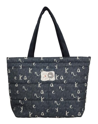 Sac shopper Anekke Boutique brodé et imprimé multicolore