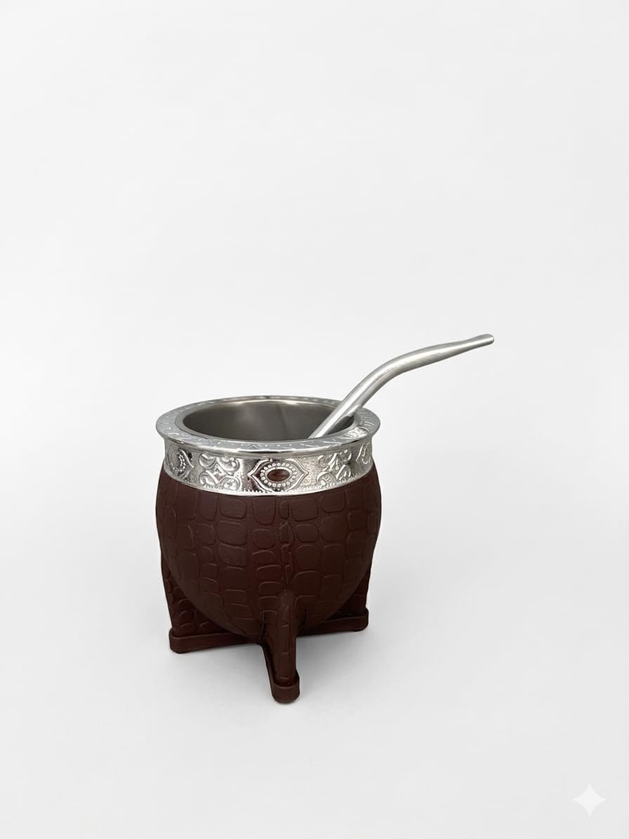 Bombilla Straw Yerba Mate gourd Pack of 3, Made of stainless steel in Argentina, Unique disassembly spring system for easy cleaning, cucharas de bombillas para té mate image 2