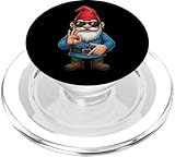 Cool Gnome Sunglasses 67 Sign Funny Six Seven Art PopSockets PopGrip for MagSafe
