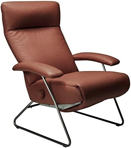 Demi Recliner Chair Saddle Leather Chairs