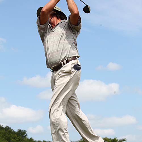 Bolsa de golfe ABOOFAN para bolas de golfe, bolsa de couro, mini bolsa de treinamento de golfe, aces