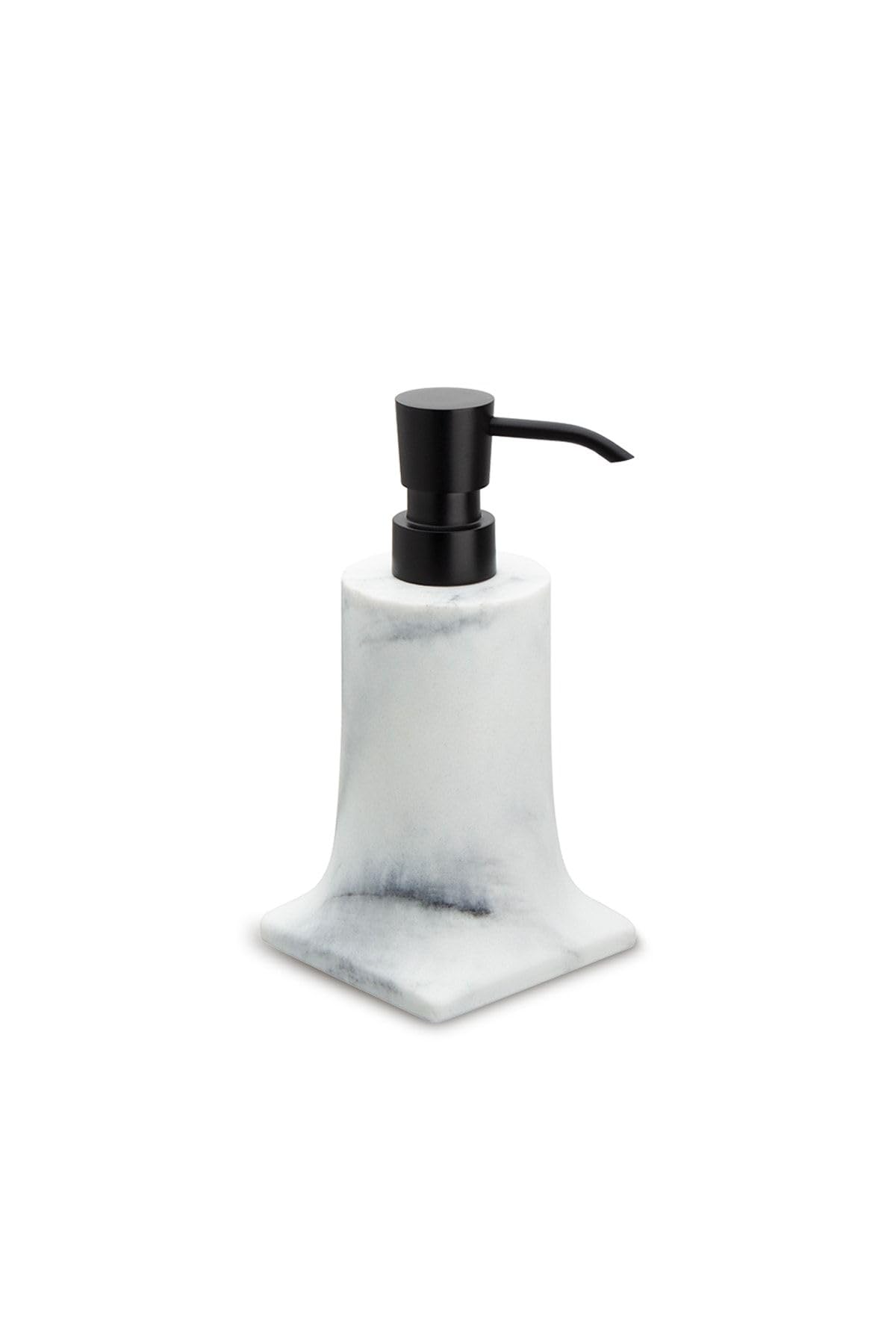 System Tezgah Üstü Sıvı Sabunluk Mermer Deseni-Siyah 181X91X109 Mm