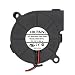 Security-01 50mm x 15mm 5015 12V Dual Ball Bearing DC Brushless Cooling Blower Fan BB5015H12 with 2 Pin Terninal UL TUV