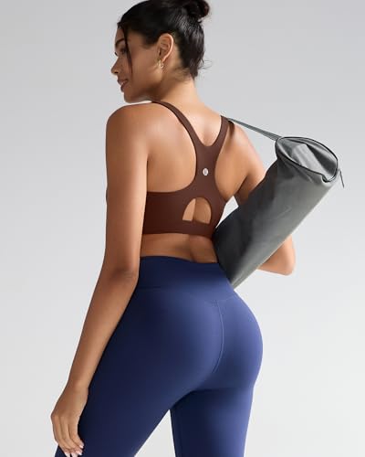 Image of RUNNING GIRL Sports Bras for Women High Support,Racerback High Impact Sports Bra Moulded Cup Workout Bra Push up