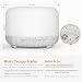 Imagen de Hianjoo Aroma Diffuser Humidificador 450ml Humidificador Ultrasónico Aromaterapia Lámpara LED Colorida con Función Control Remoto para Yoga Salon SPA Vivir