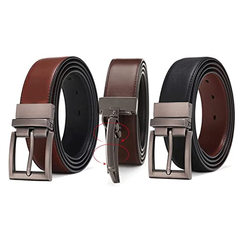 Genuine Leather Belt Casual Pin Buckle Double-Sided Widened Belt High-end Luxury Men's Belt Fashion Scalp Wide Trousers Belt4