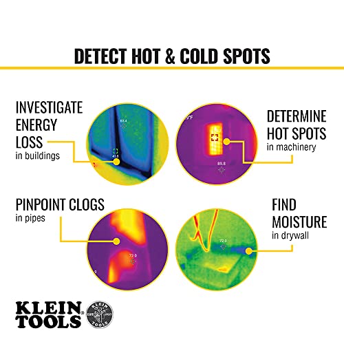 Klein Tools TI220 Thermal Imager for Android Devices, Thermal Imaging Camera, 10,800 Pixels, Three Color Palettes, High/Low Temperatures by KLEIN TOOLS - Image 5
