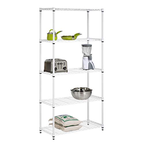 Honey-Can-Do SHF-01573 5-Tier Adjustable Shelving System thumb #2