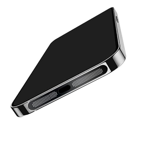 KOOLRIVER�EFor iPhone 18 Pro Max �݊��i �_�X�g�K�[�h �}�C�N���t�H�� �K�[�h�J�o�[ �ق��� �S�~ ���� �h�o For �A�C�t�H��18�v���}�b�N�X(�u���b�N)