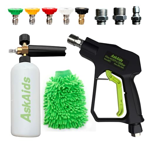AskAids Pressure Washer Gun with Foam Cannon