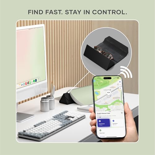 Image of Satechi FindAll Smart Glasses Case with Find My, Foldable & Portable, Wireless Rechargeable, Loud Audible Left-Behind Alerts
