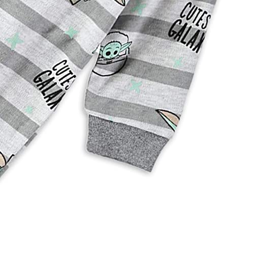 Happy Threads Star Wars Baby Boys One Piece Sleeper - Footed Baby Pajamas - Baby Boy Clothes - Footie Pajamas (Grey/Green/Brown, 6-9 Months) #TOP4