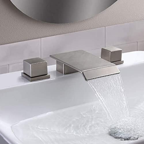 Robinet mélangeur lavabo cascade pour salle de bains zen