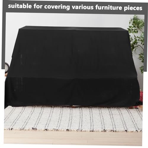 Housse de meuble en tissu noir Ciieeo pour déménagement et protection