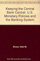 Keeping the Central Bank Central 0813374596 Book Cover