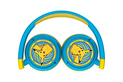 OTL Technologies PK0980 Pokemon Pikachu Kids Wireless Headphones - Blue - Image 2
