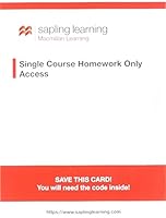 Sapling Learning Homework-Only for Principles of Economics (Single-Term Access) 1319080022 Book Cover